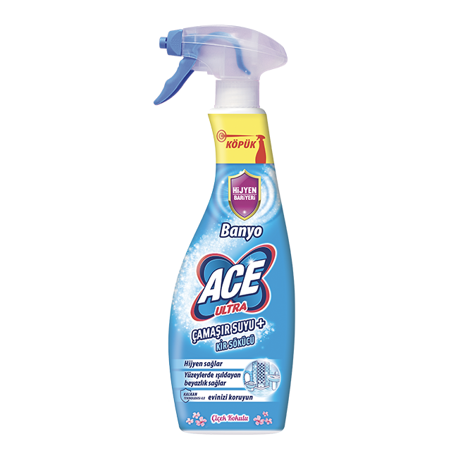 ACE Ultra Köpük Çamaşır Sulu Sprey Banyo